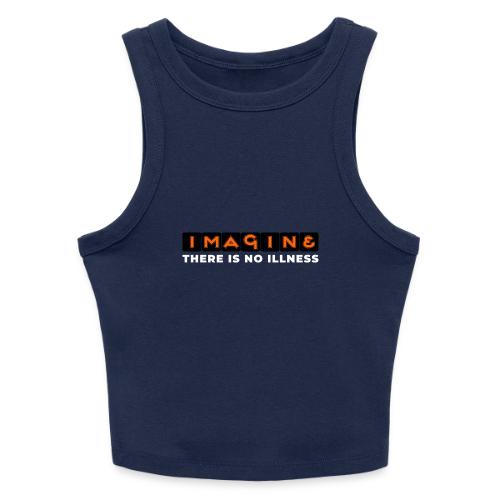 Imagine there is no illness - Slim Fit Rib Women's Tank Top