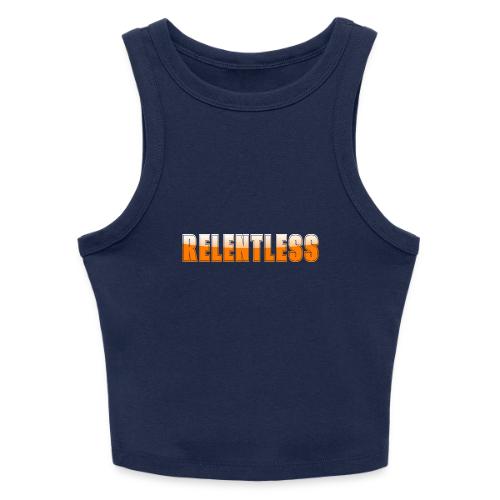 Relentless Motivation Design – Bold Statement - Slim Fit Rib Women's Tank Top