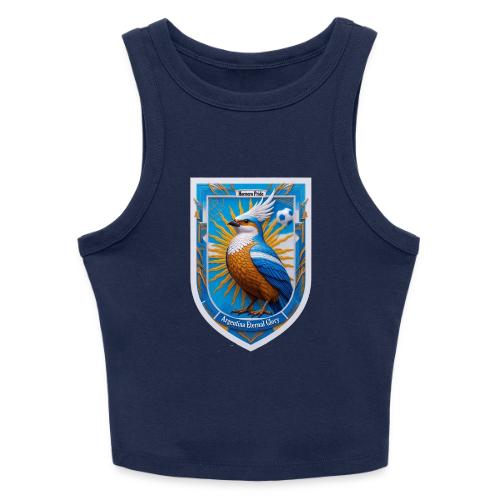 Argentina Hornero Pride T Shirt, Football Gift - Slim Fit Rib Women's Tank Top