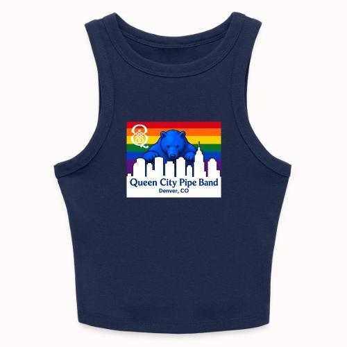 Big Blue Bear - Slim Fit Rib Women's Tank Top