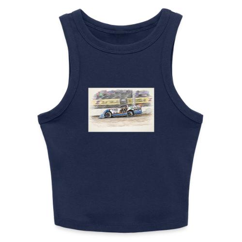 Jonathan Davenport's #49 - Slim Fit Rib Women's Tank Top
