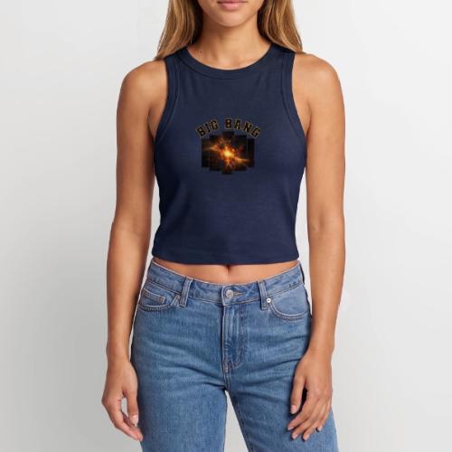 Big Bang Horizon - Slim Fit Rib Women's Tank Top