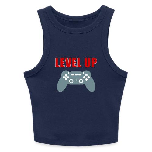 Level Up Gamer Controller Apparel - Slim Fit Rib Women's Tank Top
