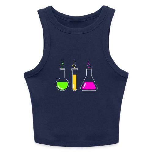 Colorful Chemistry - Slim Fit Rib Women's Tank Top