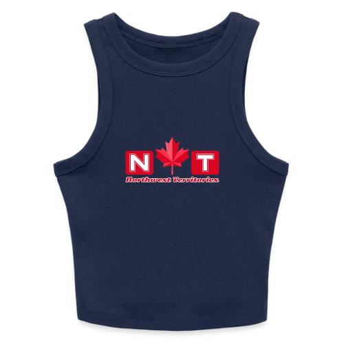 Canada: Northern Identity Emblem - Slim Fit Rib Women's Tank Top