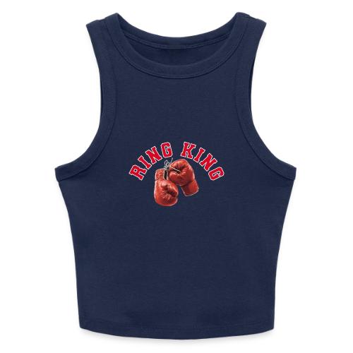 Boxing: Ring King Glory - Slim Fit Rib Women's Tank Top