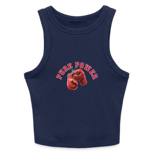 Boxing: Pure Power Punch - Slim Fit Rib Women's Tank Top