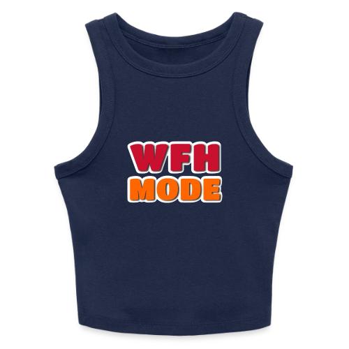 WFH Mode Remote Work Lifestyle Design - Slim Fit Rib Women's Tank Top