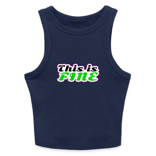 This Is Fine Balance - Slim Fit Rib Women's Tank Top
