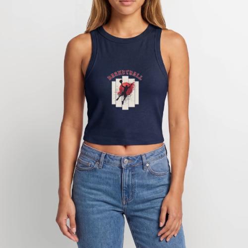 Basketball Energy - Slim Fit Rib Women's Tank Top