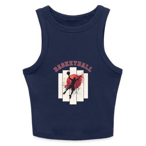 Basketball Energy - Slim Fit Rib Women's Tank Top