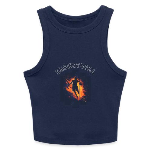 Basketball Power - Slim Fit Rib Women's Tank Top