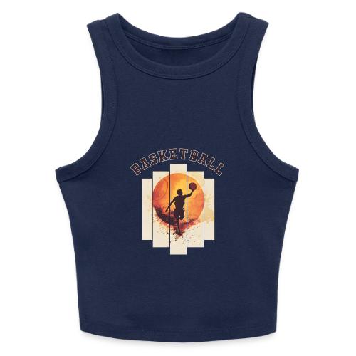 Basketball again and again - Slim Fit Rib Women's Tank Top