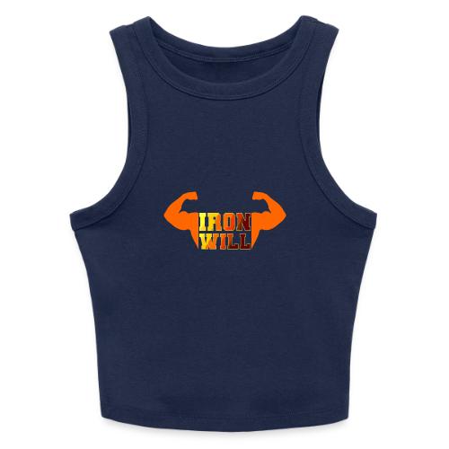 Bodybuilding: Iron Will Power - Slim Fit Rib Women's Tank Top