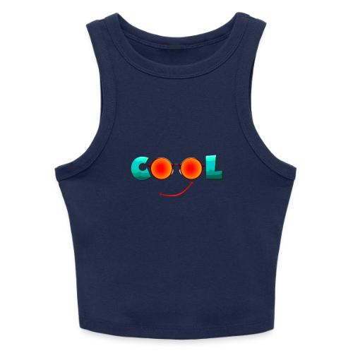 Stay Cool Chill Vibes Design - Slim Fit Rib Women's Tank Top