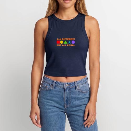 United in Diversity - Slim Fit Rib Women's Tank Top