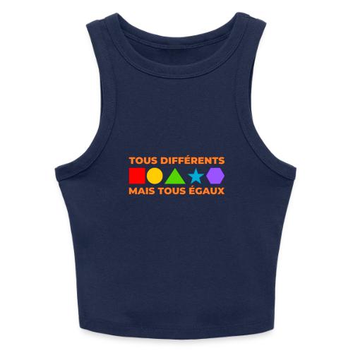 United in Our Differences - Slim Fit Rib Women's Tank Top