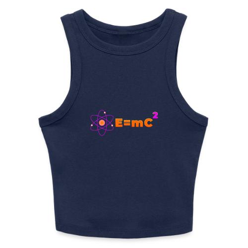 E = mc² - Slim Fit Rib Women's Tank Top