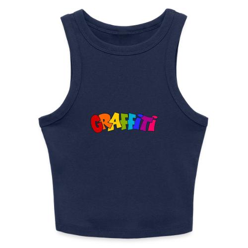 Graffiti - Slim Fit Rib Women's Tank Top