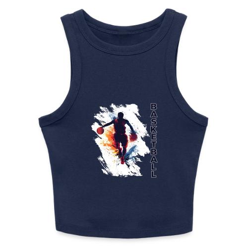 Basketball Hustle - Slim Fit Rib Women's Tank Top