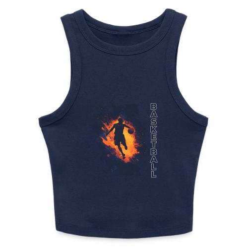 Basketball Focus - Slim Fit Rib Women's Tank Top