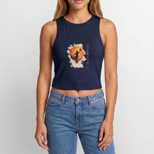 Basketball Stride - Slim Fit Rib Women's Tank Top