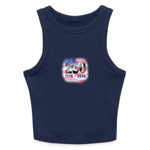 1776 - 2026 | 250 Years USA - Slim Fit Rib Women's Tank Top