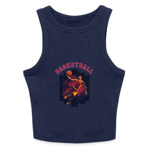 Basketball Spirit - Slim Fit Rib Women's Tank Top