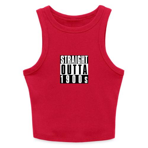 STRAIGHT OUTTA 1900S - Slim Fit Rib Women's Tank Top