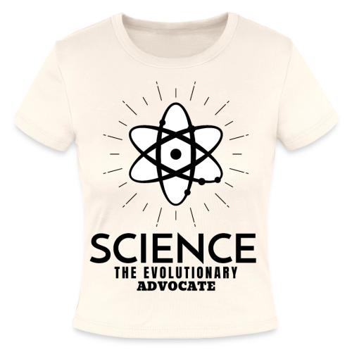 Science The Evolutionary Advocate - Slim Fit Rib Women's T-Shirt