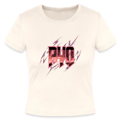 Ayo's Red - Slim Fit Rib Women's T-Shirt