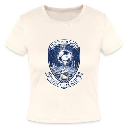 Iconic North London Soccer Emblem Art Print - Slim Fit Rib Women's T-Shirt
