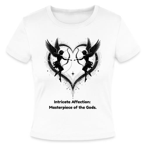 Intricate Affection T-Shirt - Slim Fit Rib Women's T-Shirt