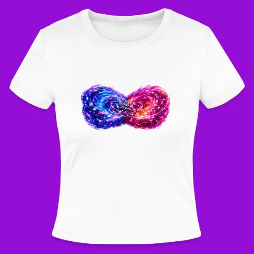 Atom - Slim Fit Rib Women's T-Shirt