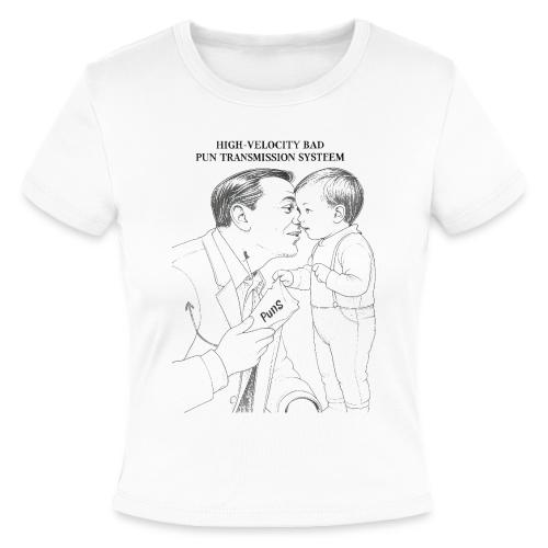 Dad Joke Blueprint T-Shirt - Slim Fit Rib Women's T-Shirt