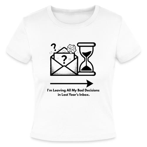 Last Year's Inbox T-Shirt - Slim Fit Rib Women's T-Shirt