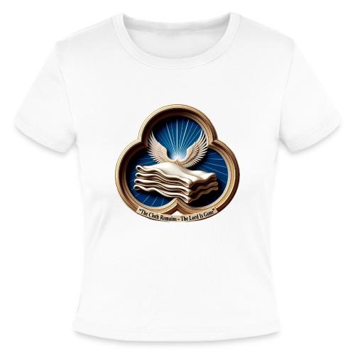 Easter The Cloth Remains T Shirt, Empty Tomb Gift - Slim Fit Rib Women's T-Shirt