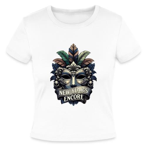 Masquerade Mask T-Shirt - Slim Fit Rib Women's T-Shirt