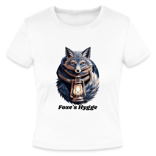 Hygge Ember Fox T-Shirt - Slim Fit Rib Women's T-Shirt