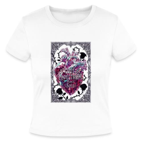 Love is a Spectrum (Mine's Solo) T-Shirt - Slim Fit Rib Women's T-Shirt