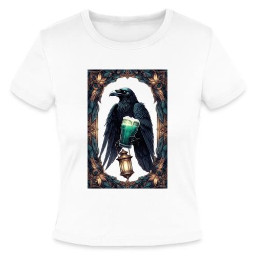 Pint of No Regrets Just Shenanigans Raven T-Shirt - Slim Fit Rib Women's T-Shirt