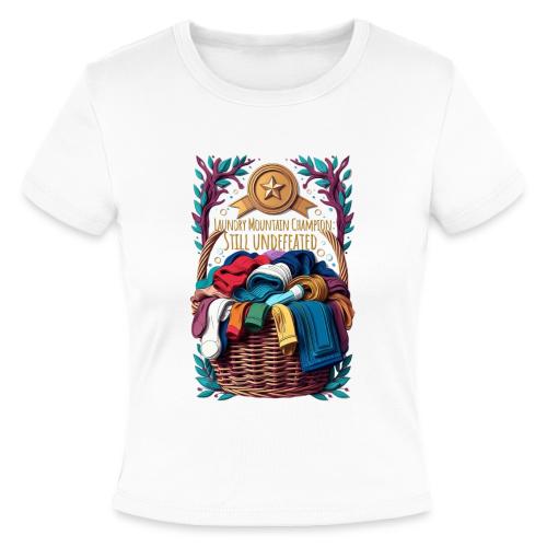 Laundry Mountain Champion Tee | Still Undefeated - Slim Fit Rib Women's T-Shirt
