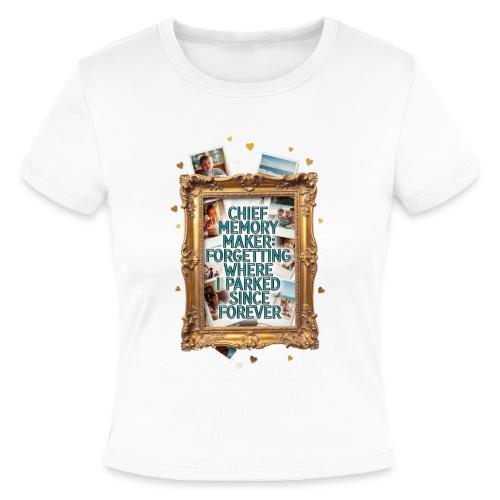 Chief Memory Maker T Shirt, Forgetting Where - Slim Fit Rib Women's T-Shirt