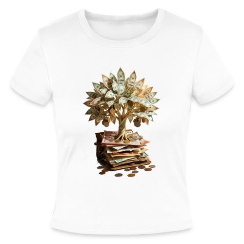 Dad Tax Collector T Shirt - Slim Fit Rib Women's T-Shirt