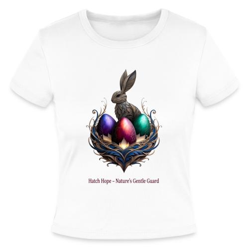 Easter Hatch Hope Nest Guardian T Shirt, Gift - Slim Fit Rib Women's T-Shirt