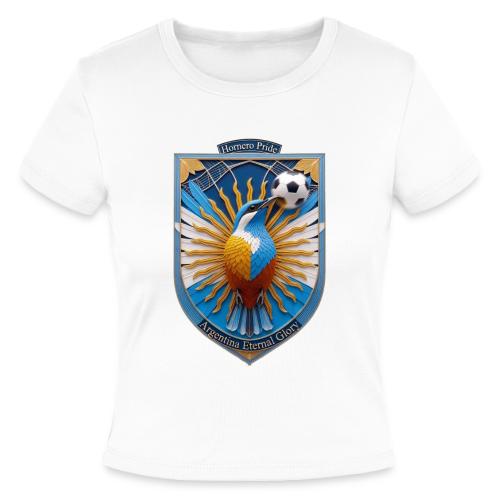 Argentina Hornero Soccer T Shirt, Football Gift - Slim Fit Rib Women's T-Shirt