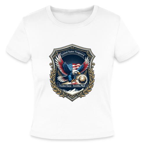 USA Eagle Vanguard T-Shirt,American Flag PrideGift - Slim Fit Rib Women's T-Shirt