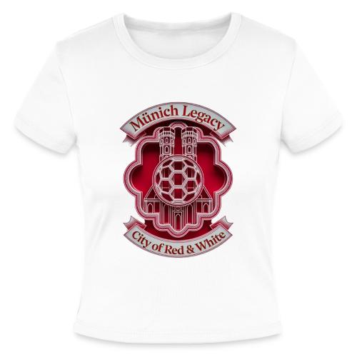 Munich Pride Fan T Shirt, Football City Pride Gift - Slim Fit Rib Women's T-Shirt