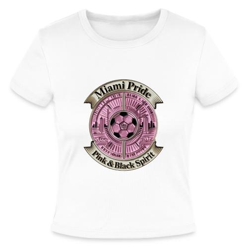 Miami Pride T Shirt, Soccer City Pride Gift - Slim Fit Rib Women's T-Shirt