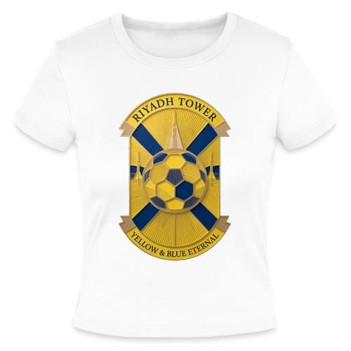 Riyadh Tower T Shirt, Football City Pride Gift - Slim Fit Rib Women's T-Shirt